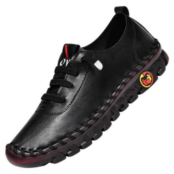 Chaussures Orthopédiques Femme Cuir Souple – Confort Pieds Sensibles & Semelle Antidérapante