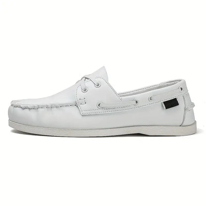 Chaussures bateau rétro pour homme