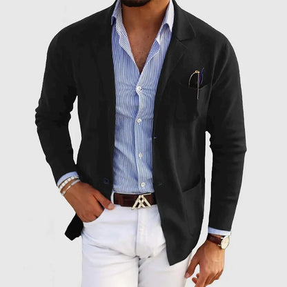Blazer sur mesure léger pour homme – style classique automne-hiver