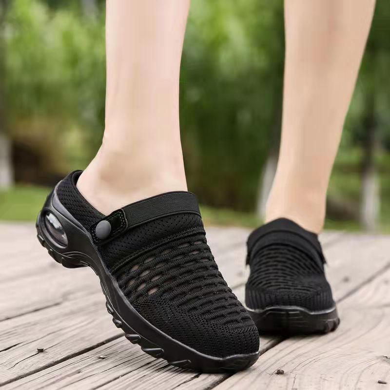 Chaussures pour femmes sans lacets avec une semelle à surface dense