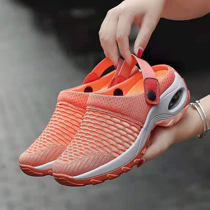 Chaussures pour femmes sans lacets avec une semelle à surface dense