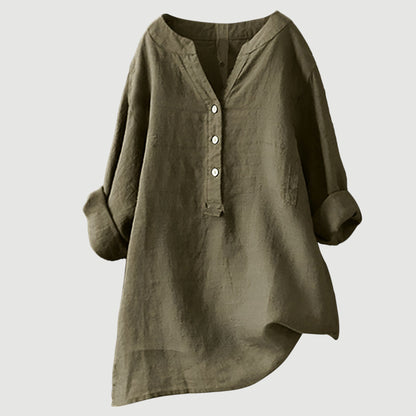 Chemise Femme – Lin Léger et Confortable