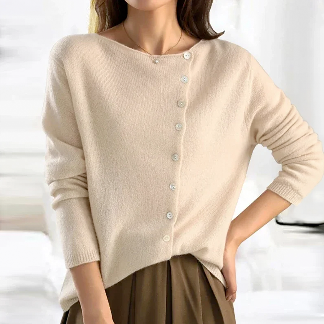Cardigan Femme à Boutons – Élégant, Confortable & Style Décontracté Chic