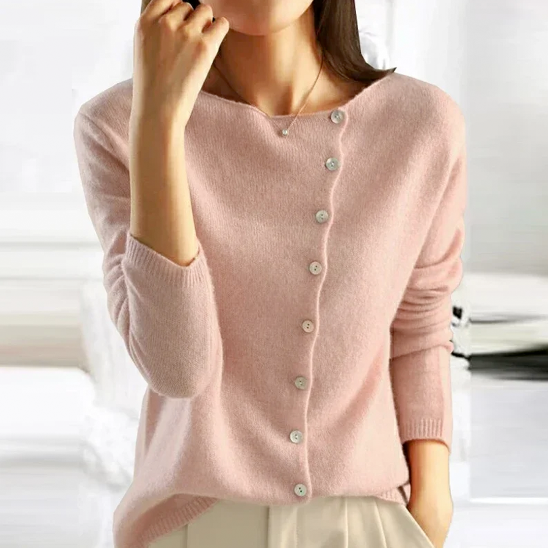 Cardigan Femme à Boutons – Élégant, Confortable & Style Décontracté Chic