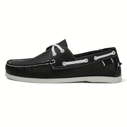 Chaussures bateau rétro pour homme