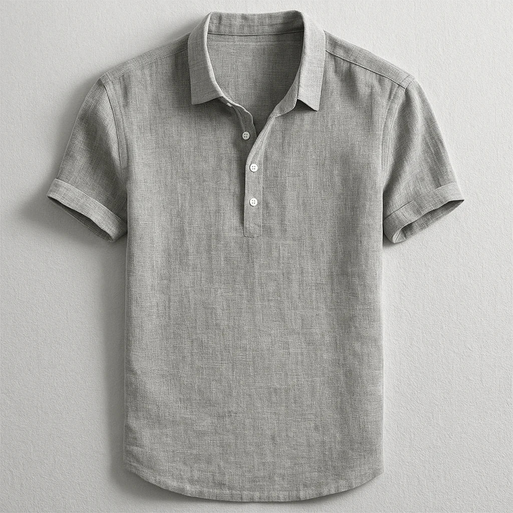 Polo En Lin Pour Hommes