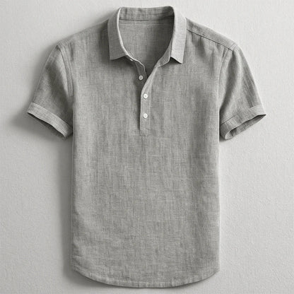 Polo En Lin Pour Hommes