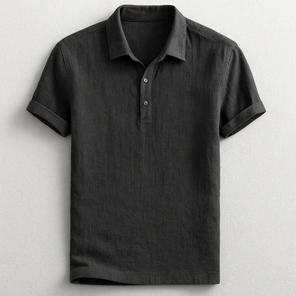 Polo En Lin Pour Hommes