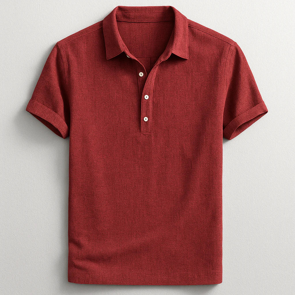 Polo En Lin Pour Hommes