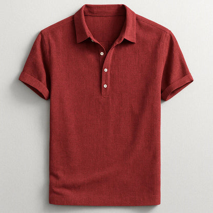 Polo En Lin Pour Hommes