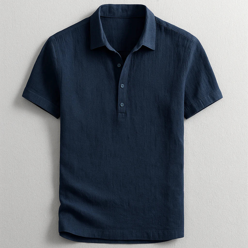 Polo En Lin Pour Hommes