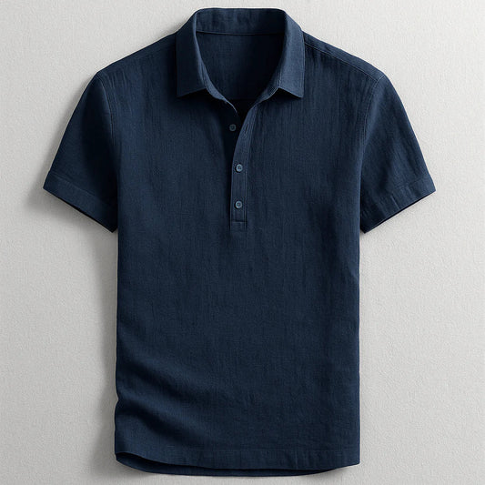 Polo En Lin Pour Hommes