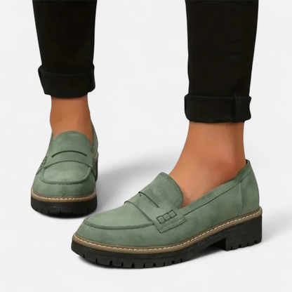 Mocassins femme orthopédiques confortables