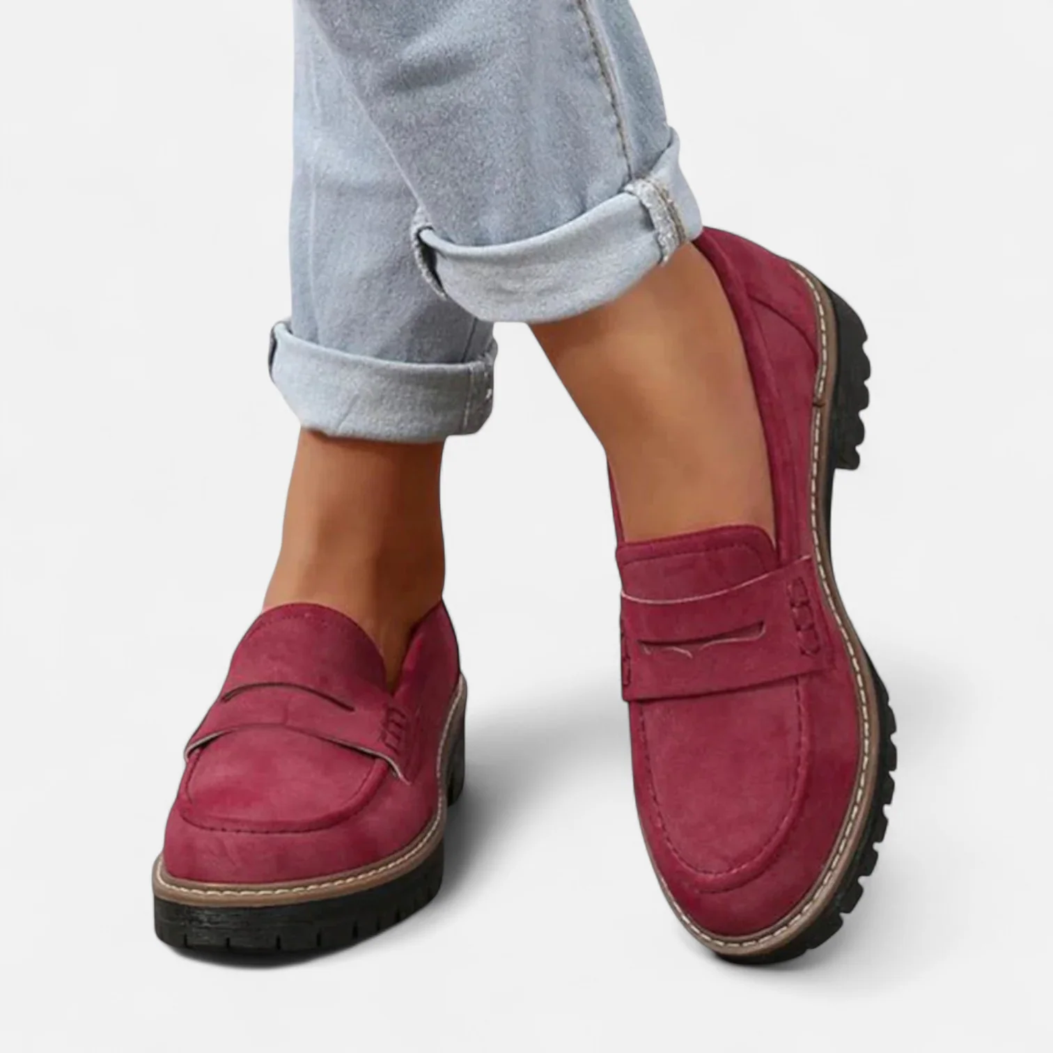 Mocassins femme orthopédiques confortables