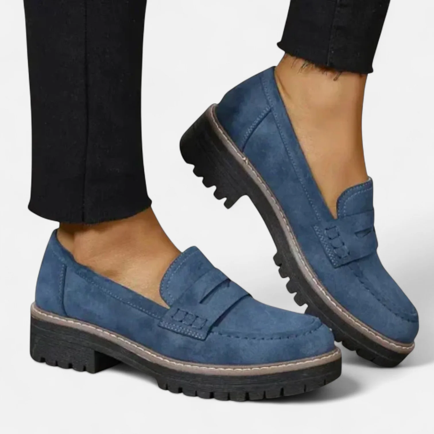 Mocassins femme orthopédiques confortables