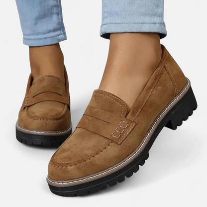 Mocassins femme orthopédiques confortables