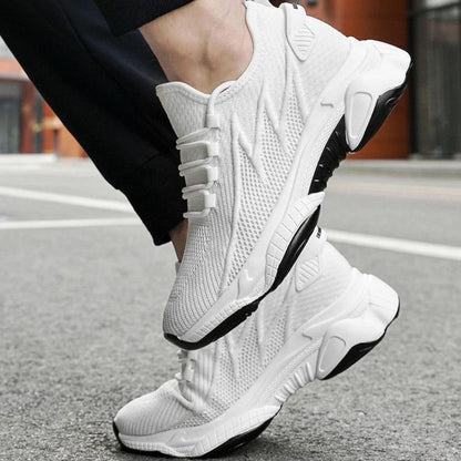 Chaussures homme semelle épaisse surface texturée
