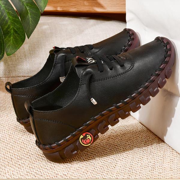 Chaussures Orthopédiques Femme Cuir Souple – Confort Pieds Sensibles & Semelle Antidérapante