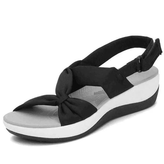 Sandales femme à brides réglables et base flexible