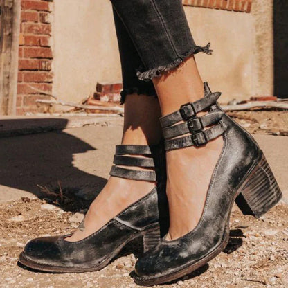 Sandales femme saison été avec brides et finition structurée