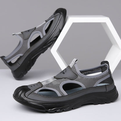 Sandales Orthopédiques Homme – Respirantes, Antidérapantes & Confort Pieds Sensibles