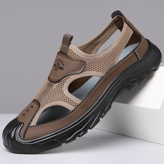 Sandales Orthopédiques Homme – Respirantes, Antidérapantes & Confort Pieds Sensibles