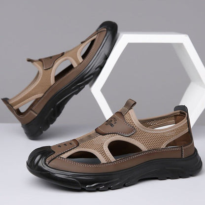 Sandales Orthopédiques Homme – Respirantes, Antidérapantes & Confort Pieds Sensibles