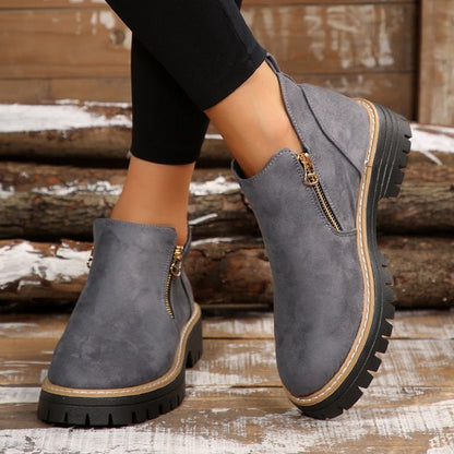 Bottines femme confortables antidérapantes