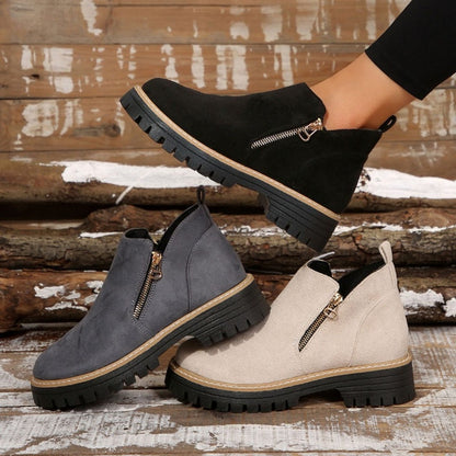 Bottines femme confortables antidérapantes