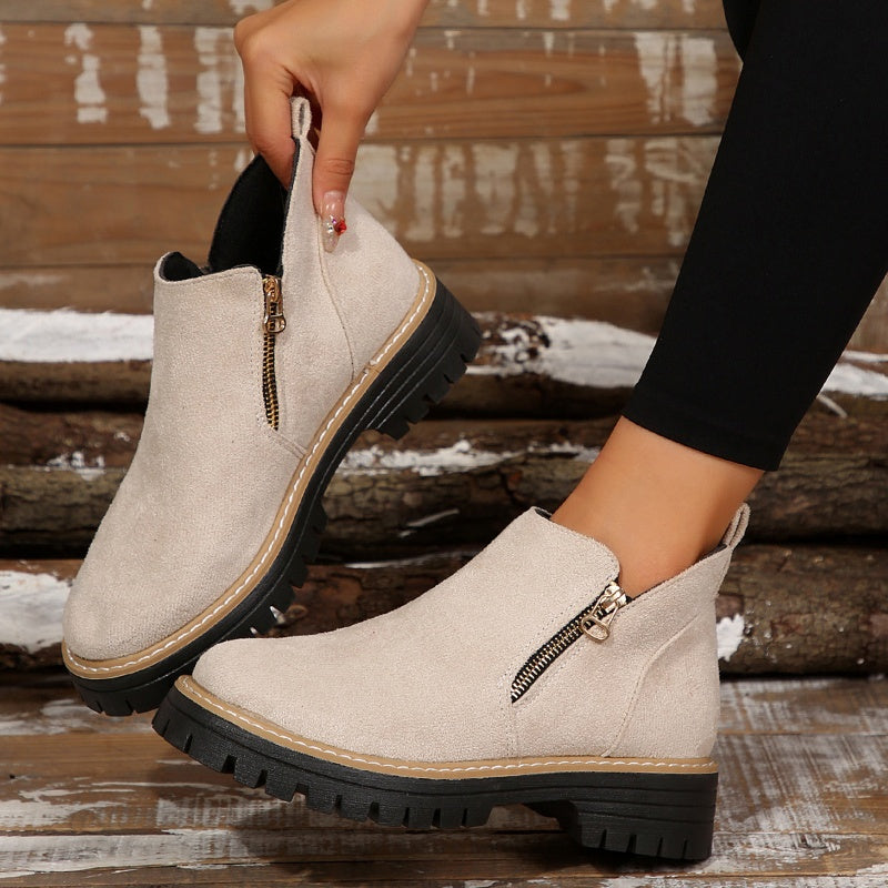 Bottines femme confortables antidérapantes