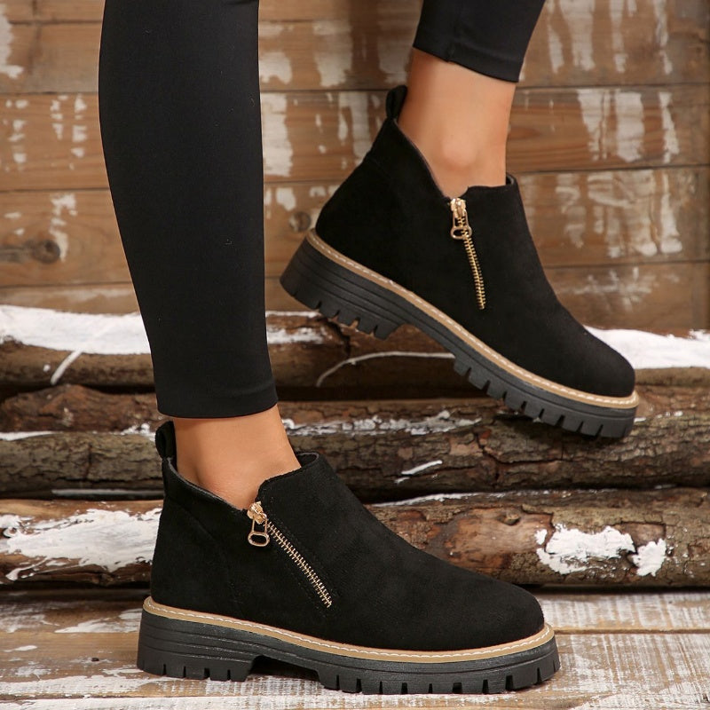 Bottines femme confortables antidérapantes
