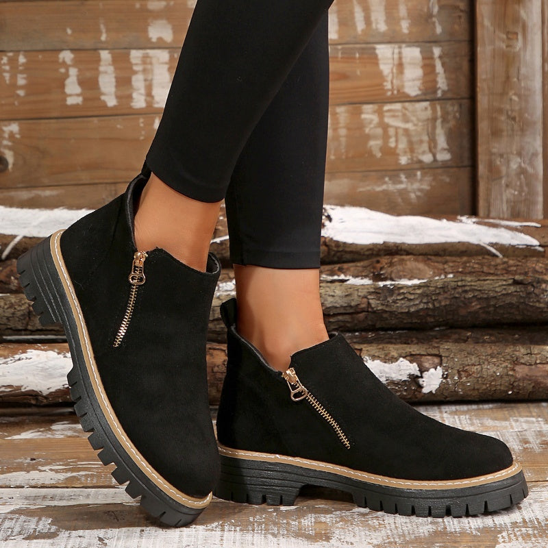 Bottines femme confortables antidérapantes