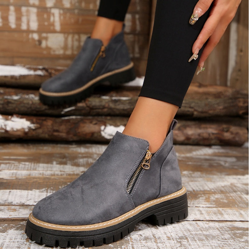 Bottines femme confortables antidérapantes