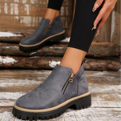 Bottines femme confortables antidérapantes