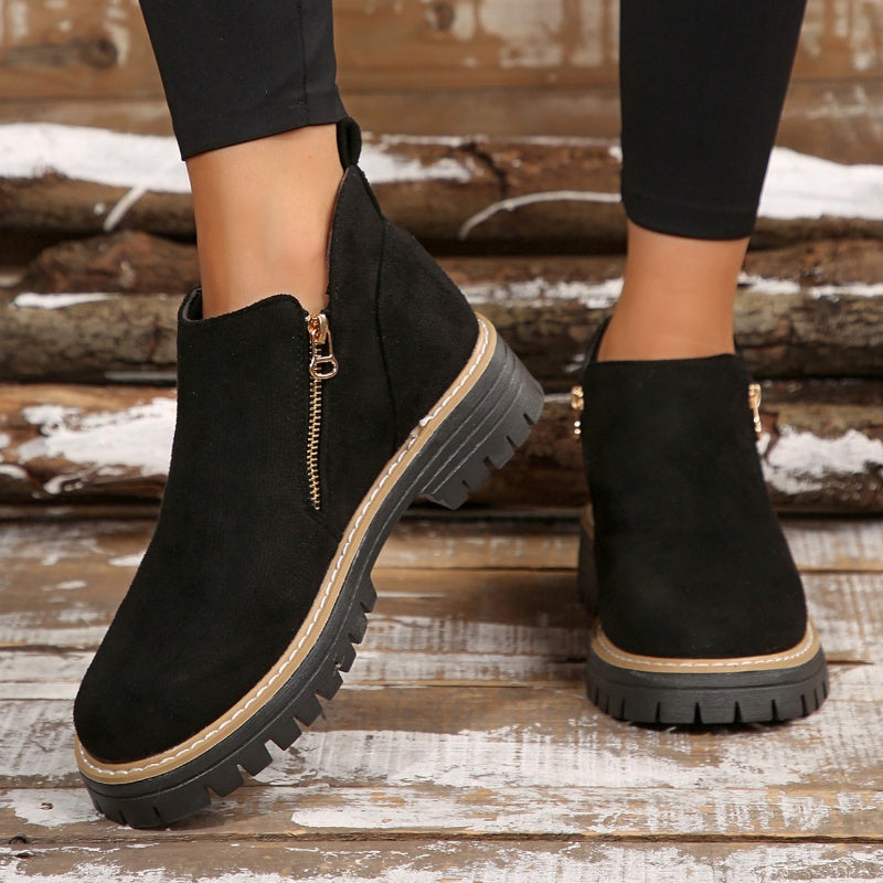 Bottines femme confortables antidérapantes