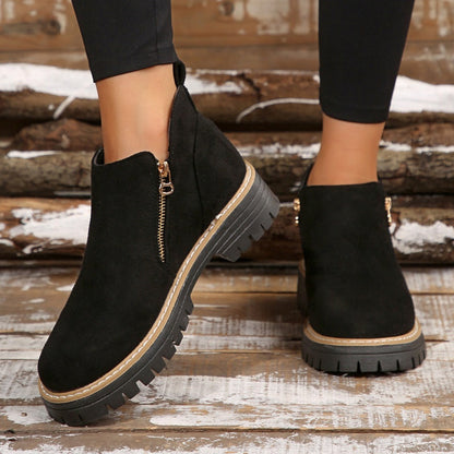 Bottines femme confortables antidérapantes