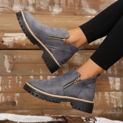 Bottines femme confortables antidérapantes