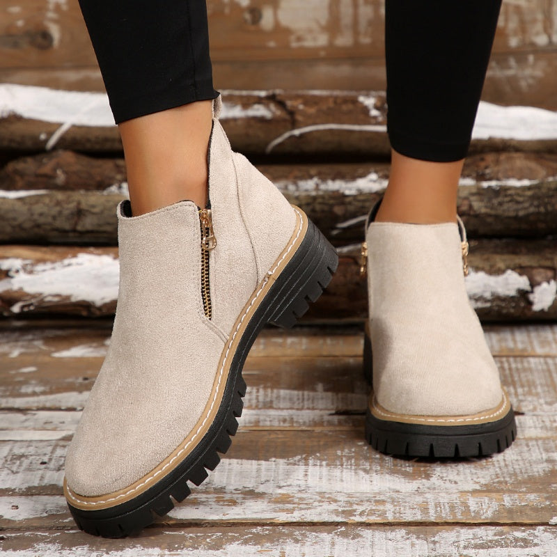 Bottines femme confortables antidérapantes