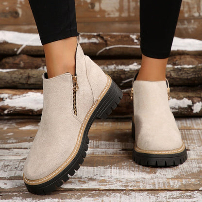 Bottines femme confortables antidérapantes